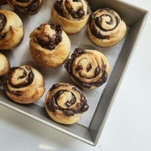 Chocolate Brioche Roll