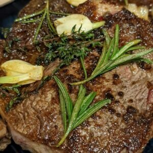 Garlic Rosemary Steak