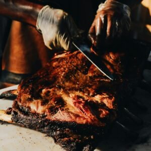 Smoky BBQ Steak Plate